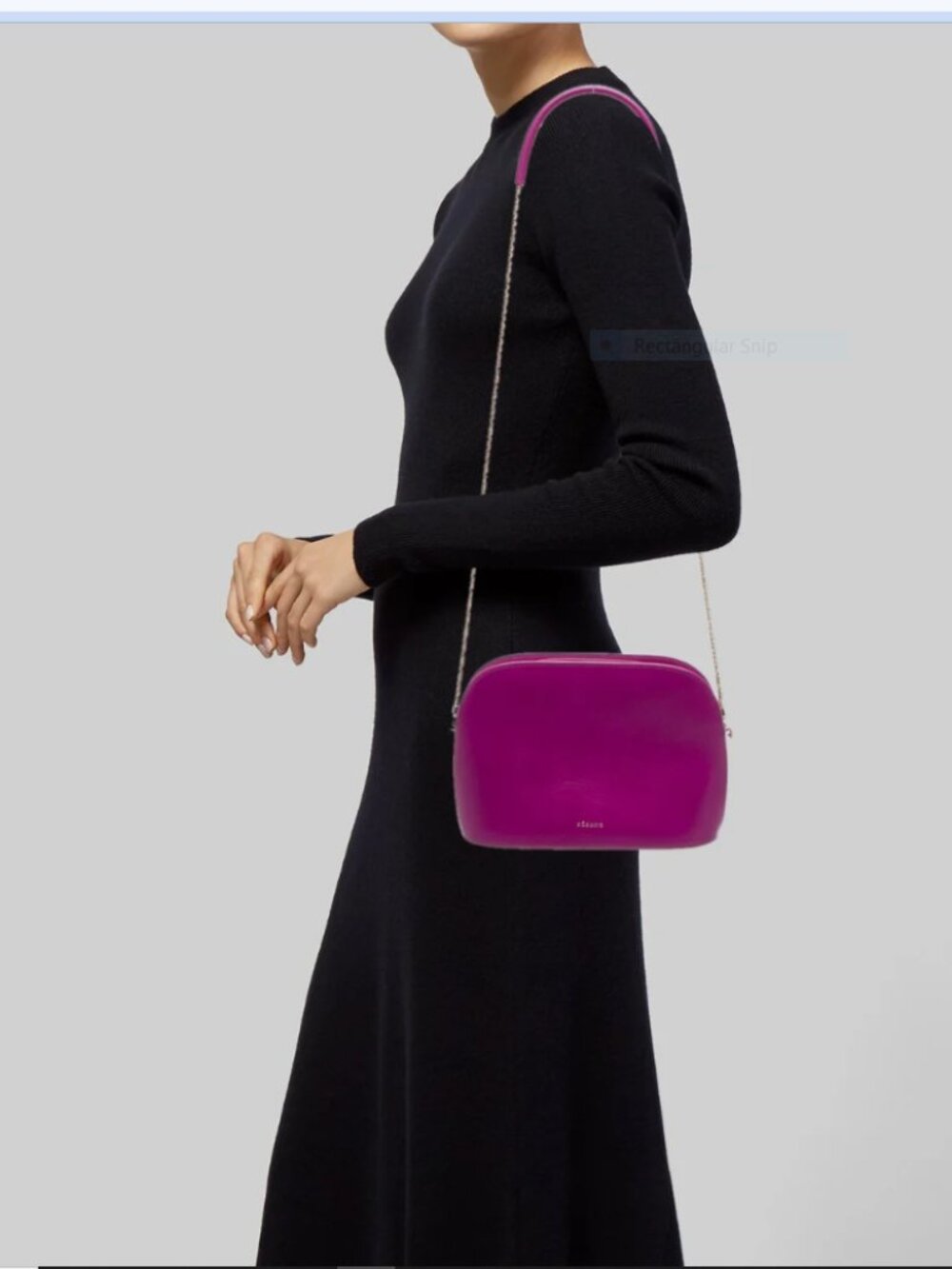 Sezane Purple/Fushia Victor Bag